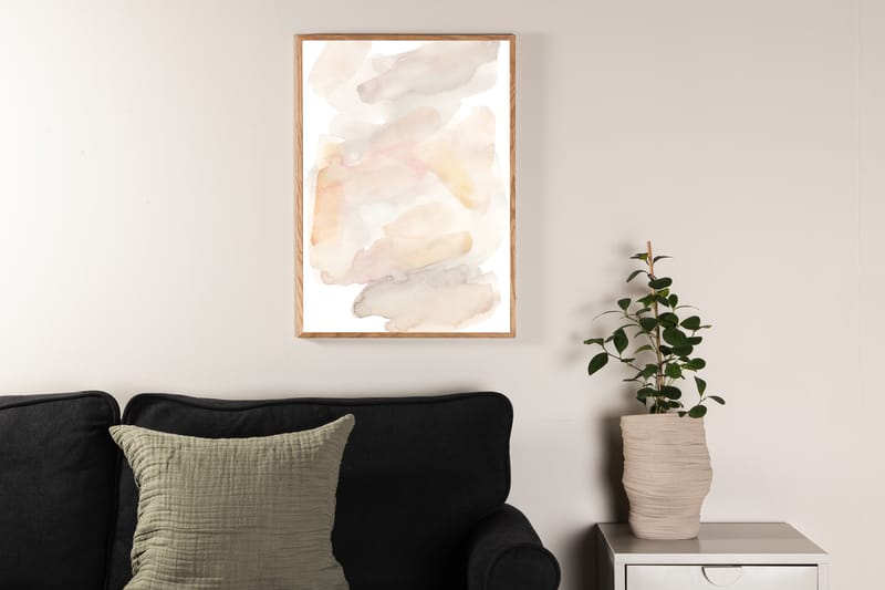 Poster Water colour 50x70 cm - Beige - Inredning & dekor - Tavlor & konst - Poster & print