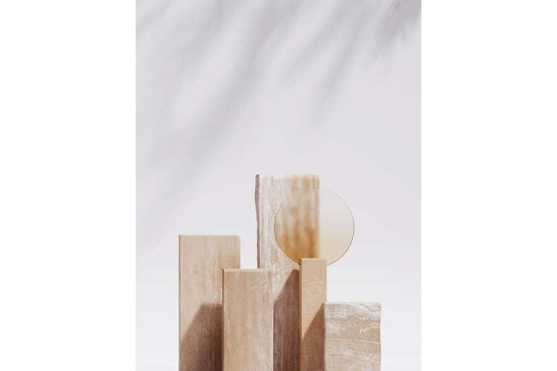 Poster Wooden Blocks 70x100 cm - Beige - Inredning & dekor - Tavlor & konst - Poster & print