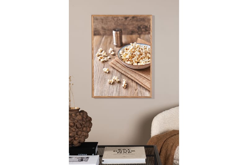 Poster Popcorn 50x70 cm - Beige - Inredning & dekor - Tavlor & konst - Poster & print