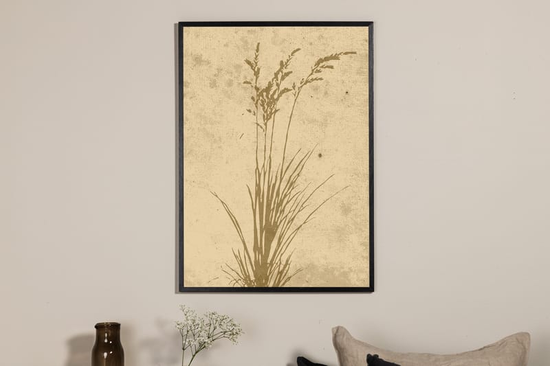 Poster Plant art 21x30 cm - Beige - Inredning & dekor - Tavlor & konst - Poster & print