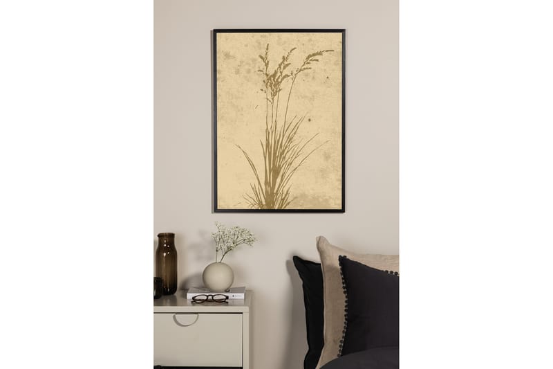 Poster Plant art 21x30 cm - Beige - Inredning & dekor - Tavlor & konst - Poster & print