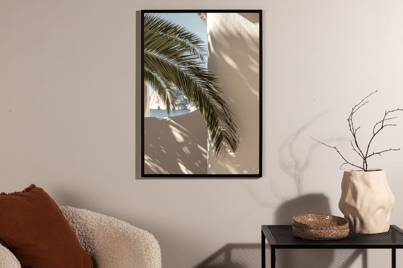 Poster Palmleaf 21x30 cm - Beige - Inredning & dekor - Tavlor & konst - Poster & print