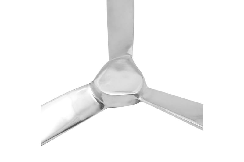 Väggmonterad propeller aluminium silver 70 cm - Silver - Inredning & dekor - Tavlor & konst