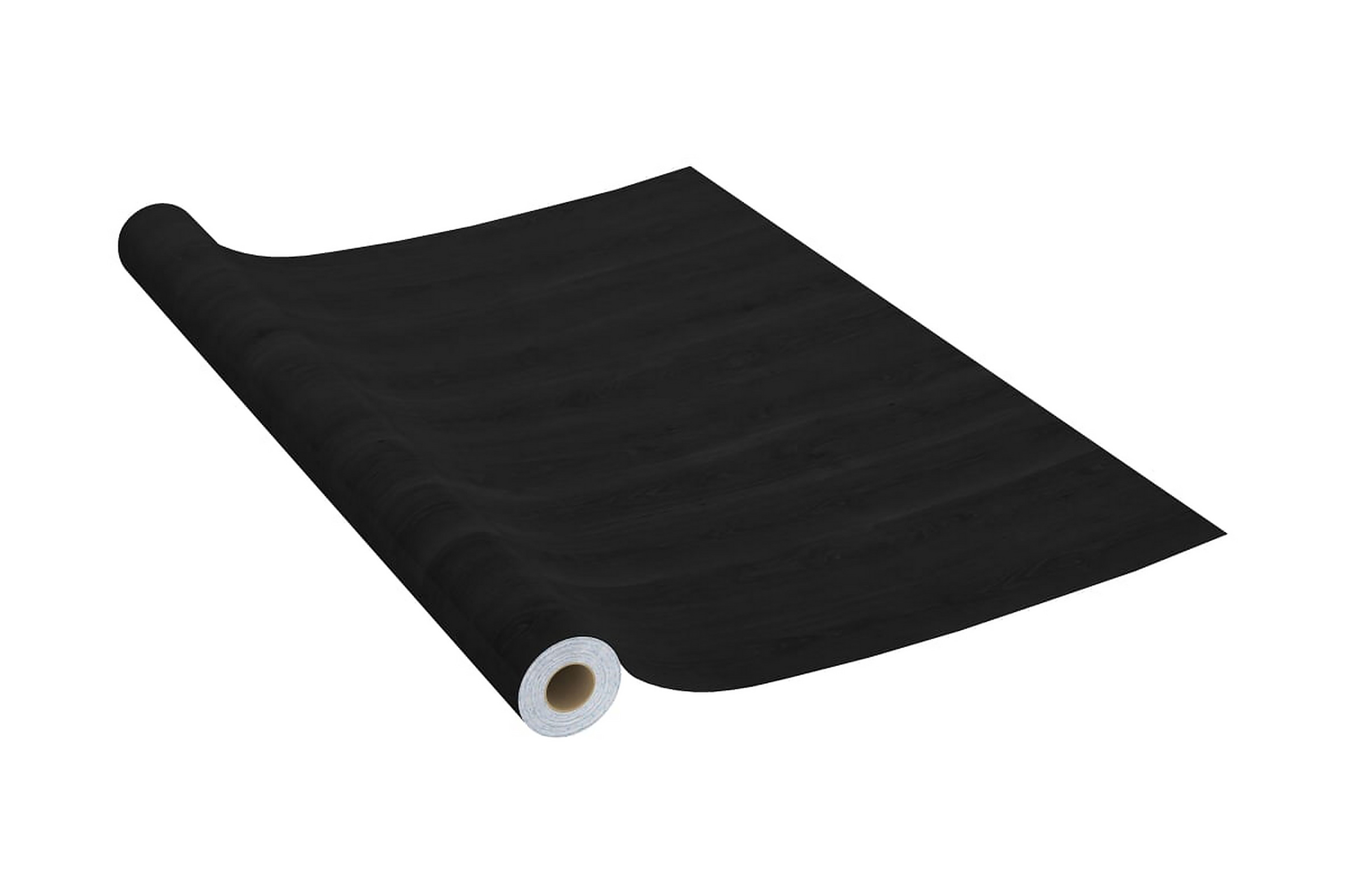 Dekorplast 2 st mörkt trä 500×90 cm PVC – Brun