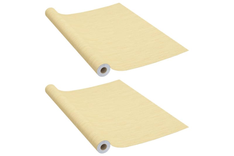 Dekorplast 2 st japansk ek 500x90 cm PVC - Beige - Dekorplast & kakeldekor