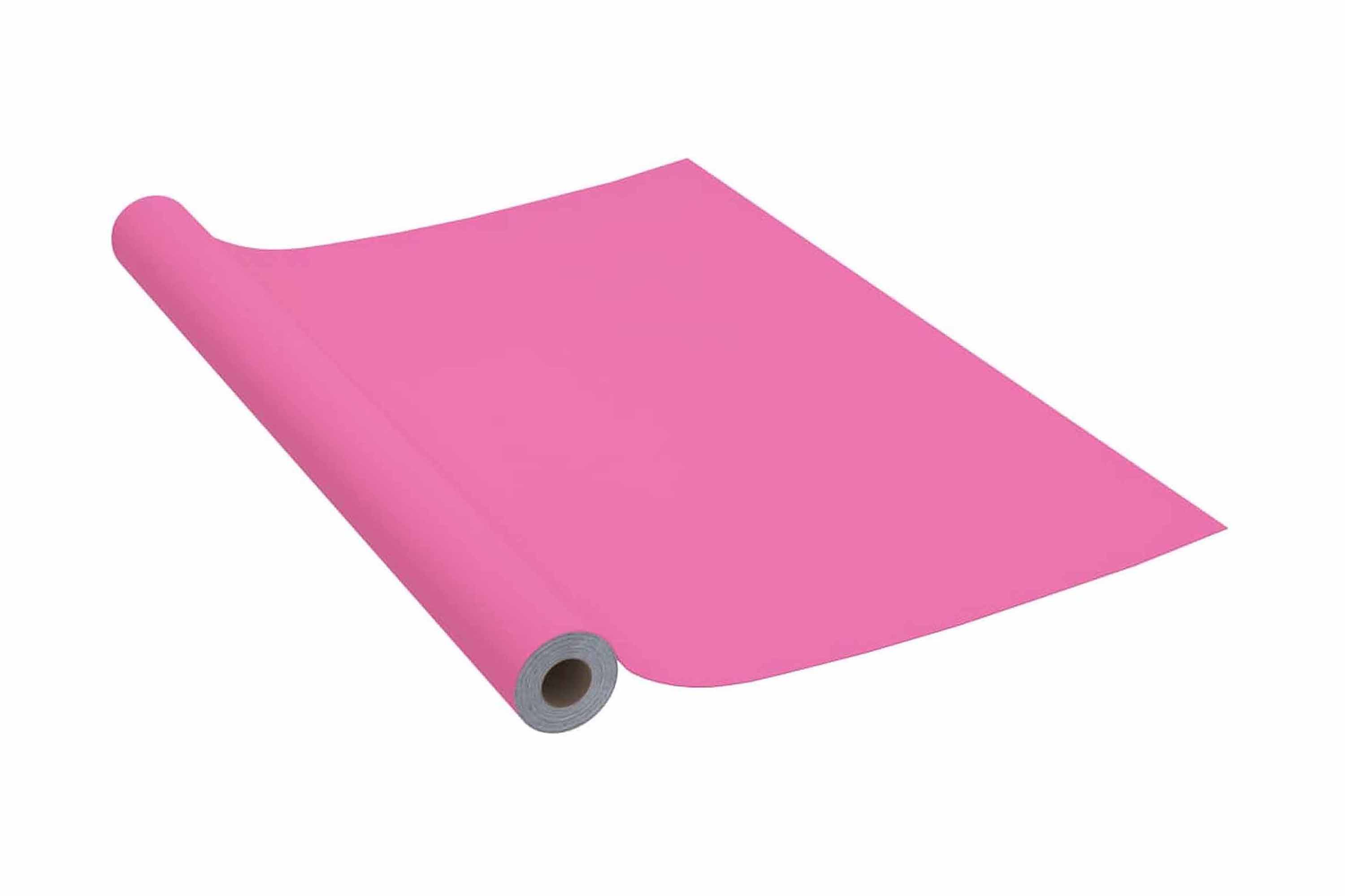 Dekorplast rosa högglans 500×90 cm PVC – Rosa