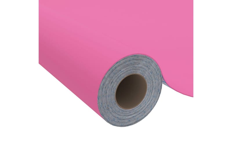 Dekorplast rosa högglans 500x90 cm PVC - Rosa - Dekorplast & kakeldekor