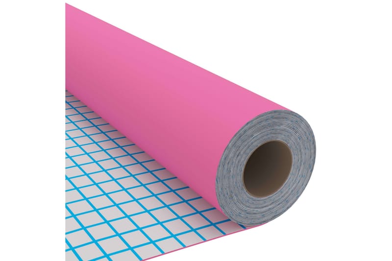 Dekorplast rosa högglans 500x90 cm PVC - Rosa - Dekorplast & kakeldekor