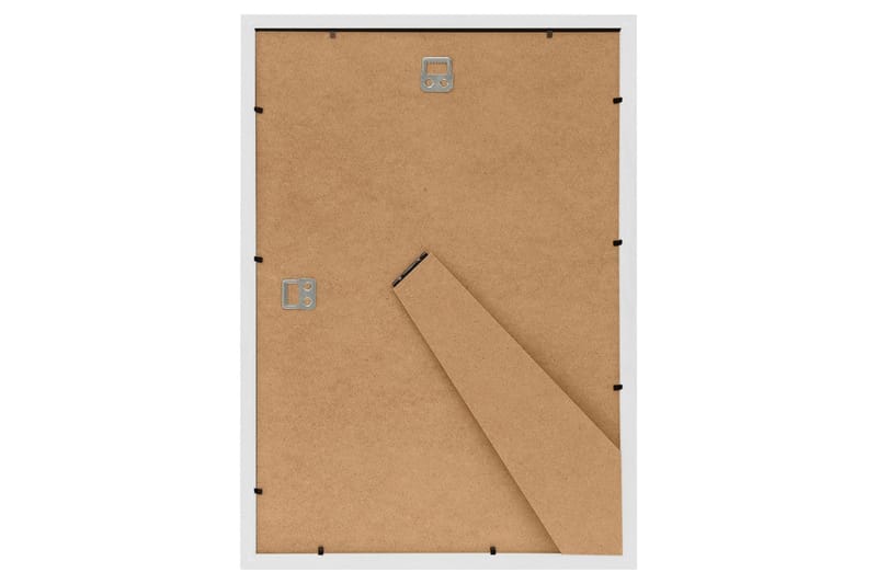 Fotoramar 3 st för vägg eller bord vit 15x21 cm MDF - Fotoram