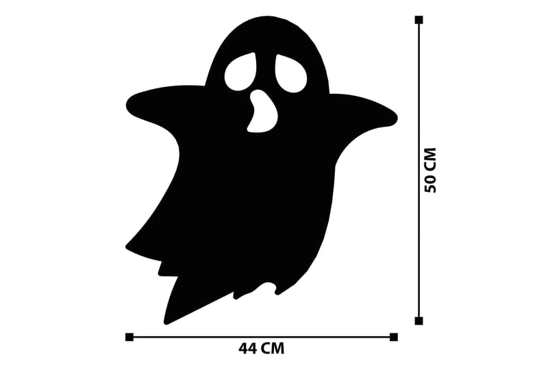 HALLOWEEN 7 Väggdekor Svart - Inredning & dekor - Väggdekor - Skyltar - Plåtskylt