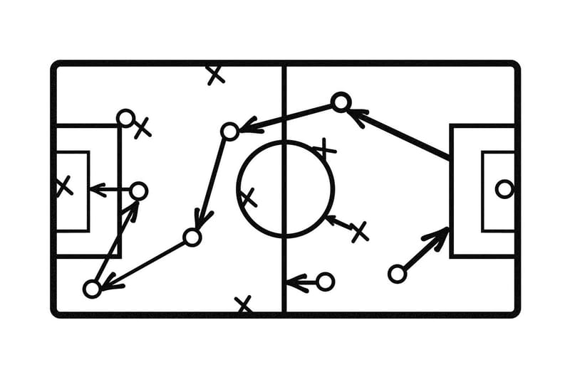 STRATEGY Väggdekor Svart - Inredning & dekor - Väggdekor - Skyltar - Plåtskylt