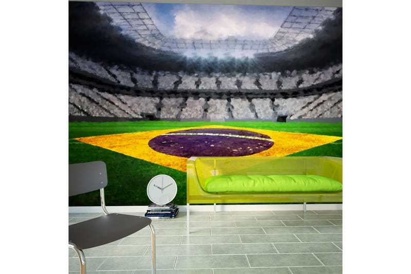 FOTOTAPET Brazilian Stadium 300x210 - Artgeist sp. z o. o. - Inredning & dekor - Väggdekor - Tapeter & tapettillbehör - Fototapeter