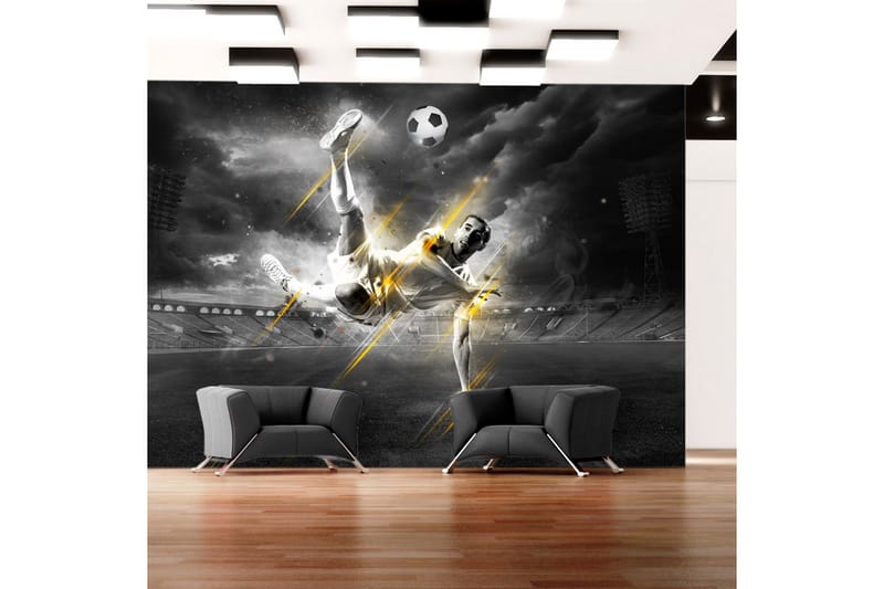 FOTOTAPET Football Legend 150x105 - Artgeist sp. z o. o. - Inredning & dekor - Väggdekor - Tapeter & tapettillbehör - Fototapeter