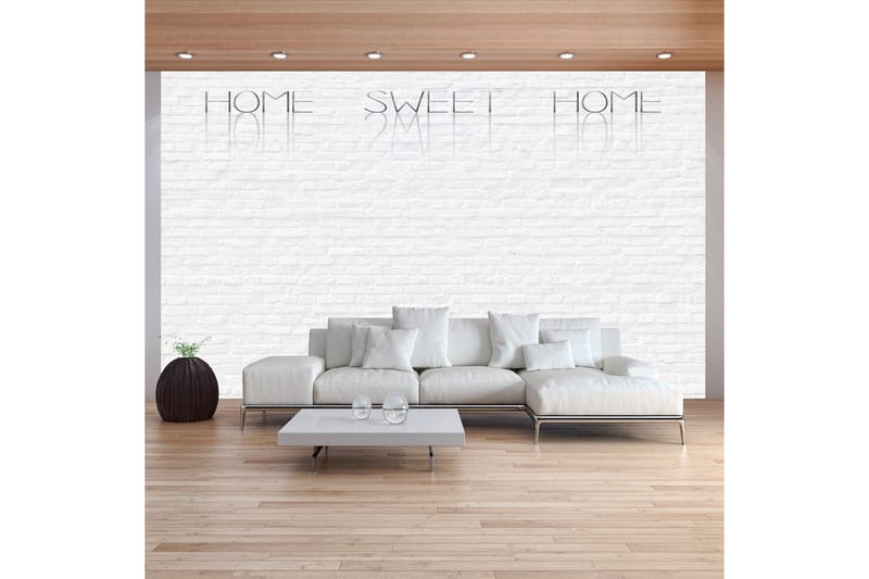 FOTOTAPET Home Sweet Home Wall 100x70 - Artgeist sp. z o. o. - Inredning & dekor - Väggdekor - Tapeter & tapettillbehör - Fototapeter