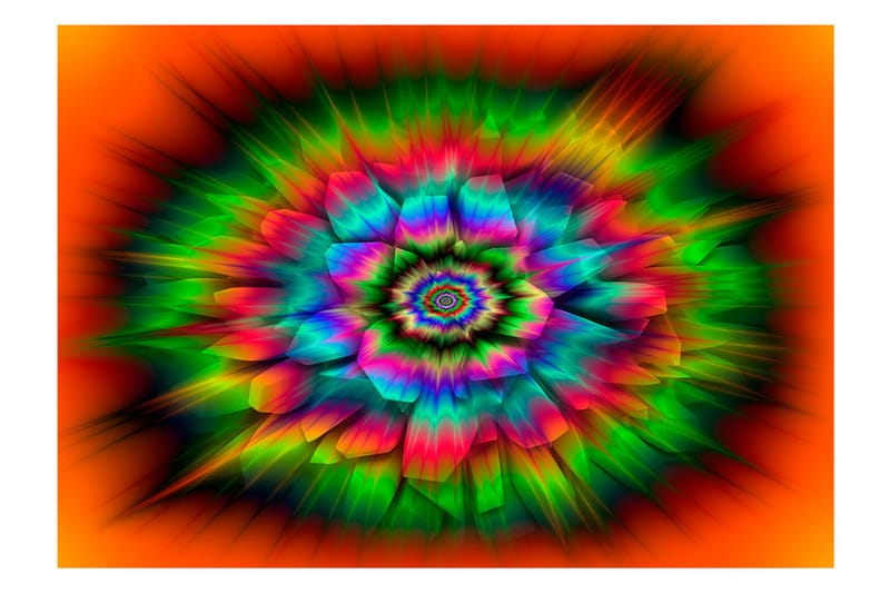 FOTOTAPET Kaleidoscope Of Colours 250x175 - Artgeist sp. z o. o. - Inredning & dekor - Väggdekor - Tapeter & tapettillbehör - Fototapeter