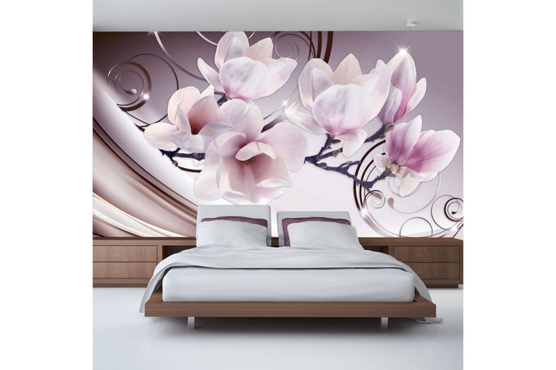 FOTOTAPET Meet The Magnolias 250x175 - Artgeist sp. z o. o. - Inredning & dekor - Väggdekor - Tapeter & tapettillbehör - Fototapeter