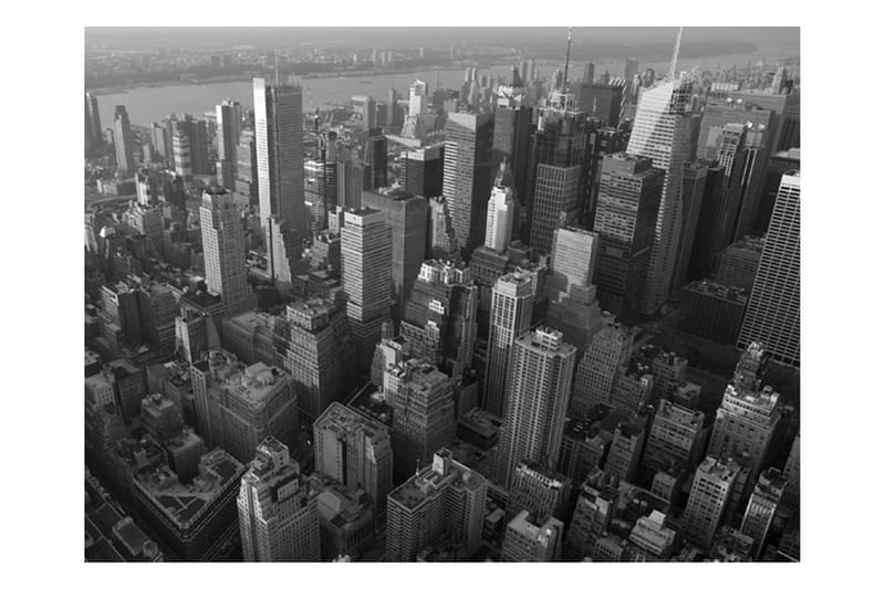 FOTOTAPET New York Skyscrapers Bird's Eye View 200x154 - Artgeist sp. z o. o. - Inredning & dekor - Väggdekor - Tapeter & tapettillbehör - Fototapeter