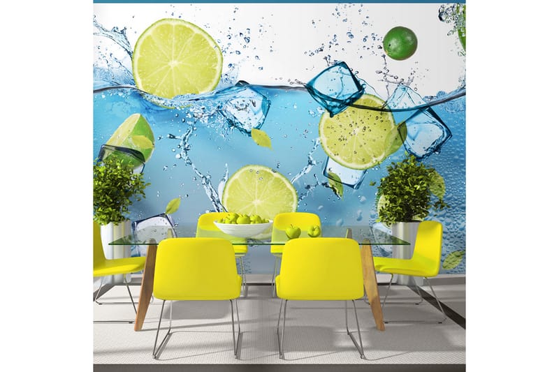 FOTOTAPET Refreshing Lemonade 100x70 - Artgeist sp. z o. o. - Inredning & dekor - Väggdekor - Tapeter & tapettillbehör - Fototapeter