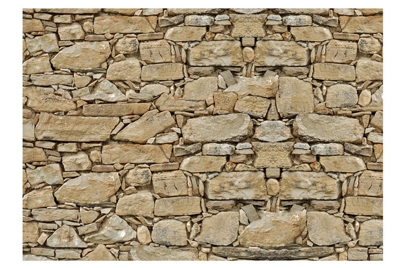 FOTOTAPET Stone Wall 250x175 - Artgeist sp. z o. o. - Inredning & dekor - Väggdekor - Tapeter & tapettillbehör - Fototapeter