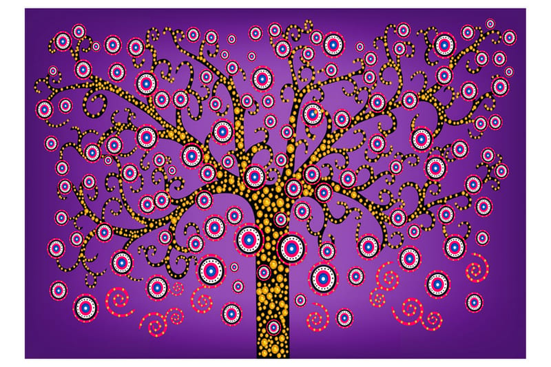 FOTOTAPET The Magic Tree 100x70 - Artgeist sp. z o. o. - Inredning & dekor - Väggdekor - Tapeter & tapettillbehör - Fototapeter