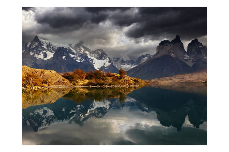 FOTOTAPET Torres Del Paine National Park 400x309 - Artgeist sp. z o. o. - Inredning & dekor - Väggdekor - Tapeter & tapettillbehör - Fototapeter