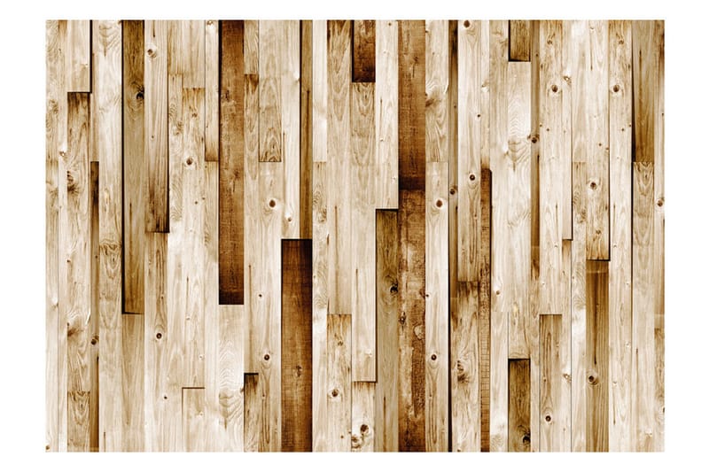 FOTOTAPET Wooden Boards 300x210 - Artgeist sp. z o. o. - Inredning & dekor - Väggdekor - Tapeter & tapettillbehör - Fototapeter