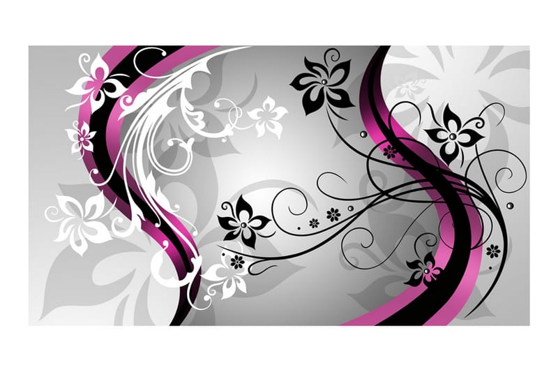 FOTOTAPET XXL Art-Flowers Pink 500x280 - Artgeist sp. z o. o. - Inredning & dekor - Väggdekor - Tapeter & tapettillbehör - Fototapeter