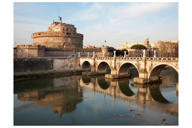 FOTOTAPET Ponte San Angelo 250x193 - Artgeist sp. z o. o. - Inredning & dekor - Väggdekor - Tapeter & tapettillbehör - Fototapeter