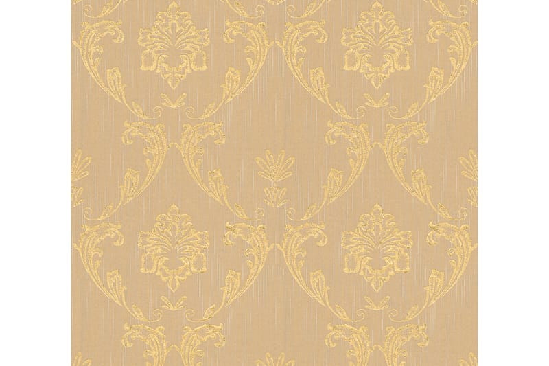 Barock Tapet Metallic Silk Ovävd Guld - AS Creation - Inredning & dekor - Väggdekor - Tapeter & tapettillbehör - Mönstrade tapeter