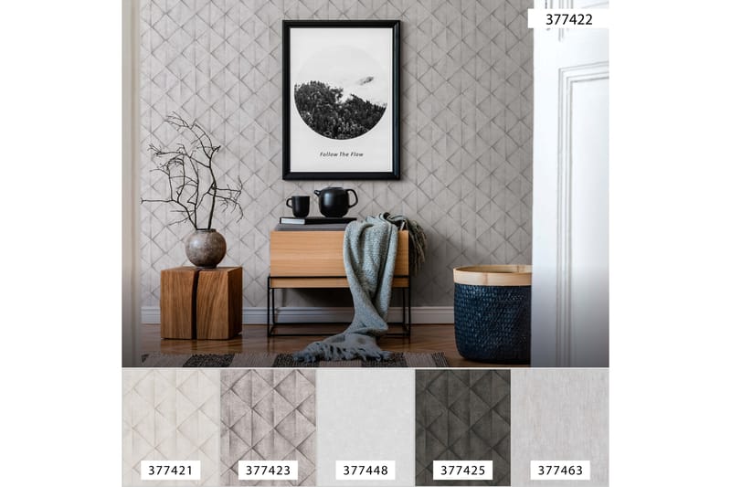 Concrete effect Tapet Industrial Ovävd - AS Creation - Inredning & dekor - Väggdekor - Tapeter & tapettillbehör - Mönstrade tapeter
