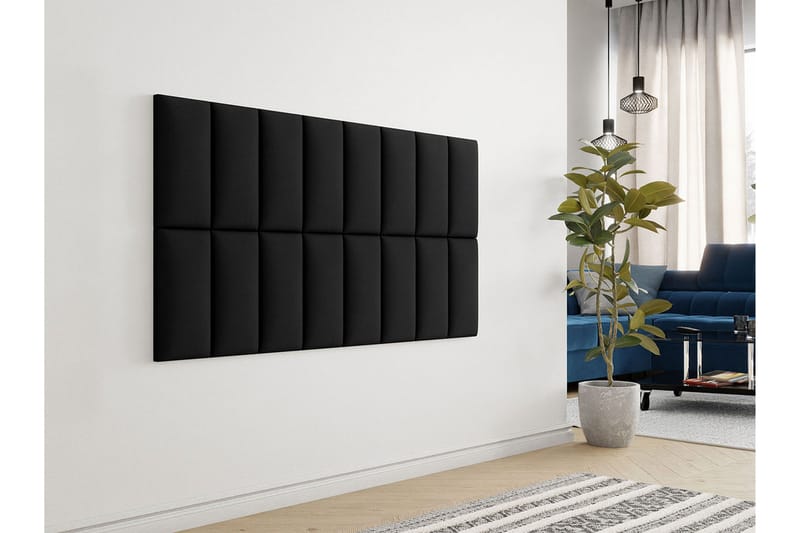 Zaratuz Väggpanel 20x40 cm Svart - Inredning & dekor - Väggdekor - Väggpanel