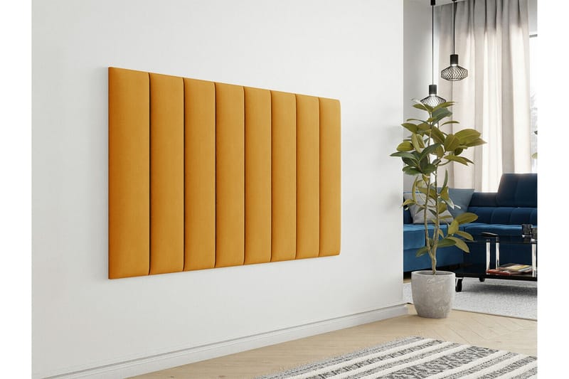 Zaratuz Väggpanel 20x80 cm Senapsgul - Inredning & dekor - Väggdekor - Väggpanel