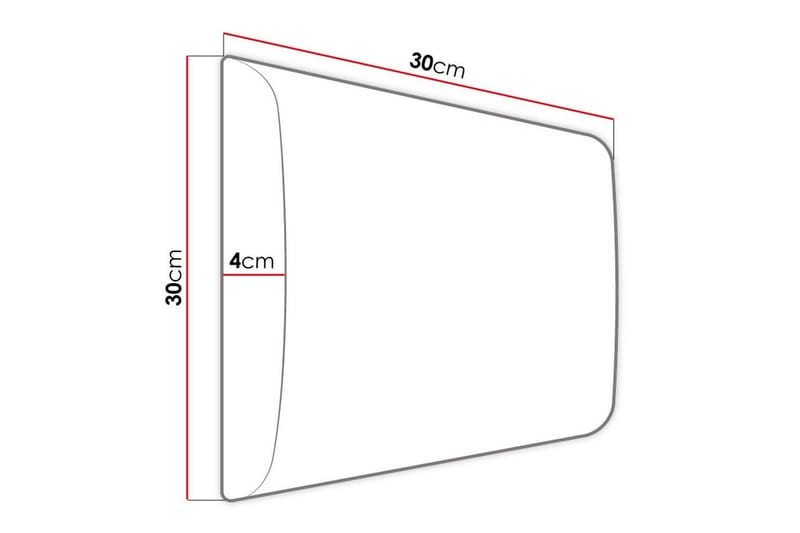 Zaratuz Väggpanel 30x30 cm Mörkgul - Inredning & dekor - Väggdekor - Väggpanel