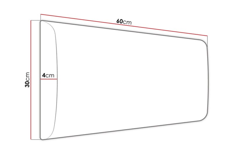 Zaratuz Väggpanel 30x60 cm Mörkbrun - Inredning & dekor - Väggdekor - Väggpanel