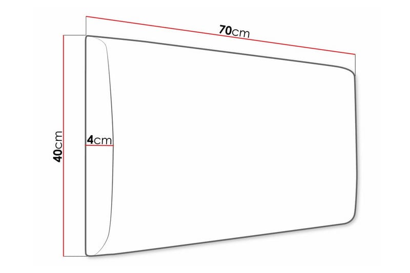 Zaratuz Väggpanel 40x70 cm Mörkbrun - Inredning & dekor - Väggdekor - Väggpanel