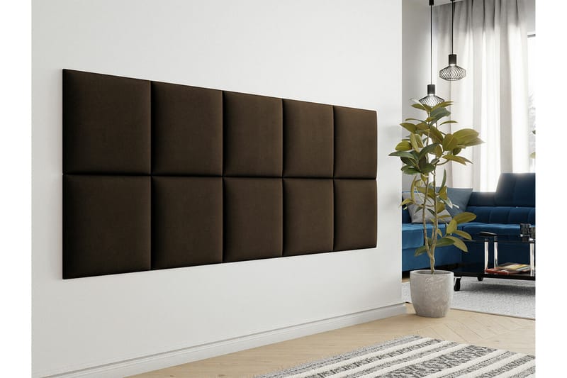 Zaratuz Väggpanel 42x42 cm Brun - Inredning & dekor - Väggdekor - Väggpanel