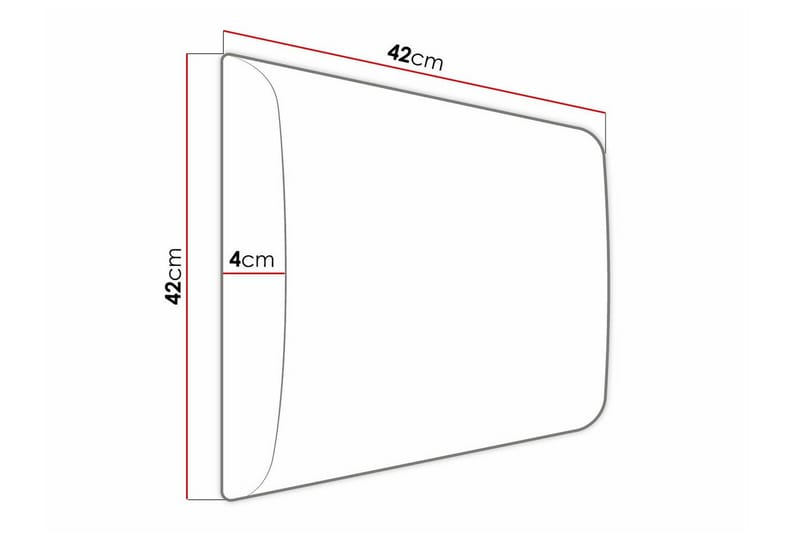 Zaratuz Väggpanel 42x42 cm Brun - Inredning & dekor - Väggdekor - Väggpanel