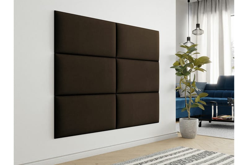 Zaratuz Väggpanel 42x84 cm Brun - Inredning & dekor - Väggdekor - Väggpanel