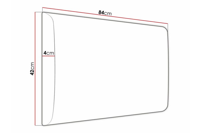 Zaratuz Väggpanel 42x84 cm Brun - Inredning & dekor - Väggdekor - Väggpanel