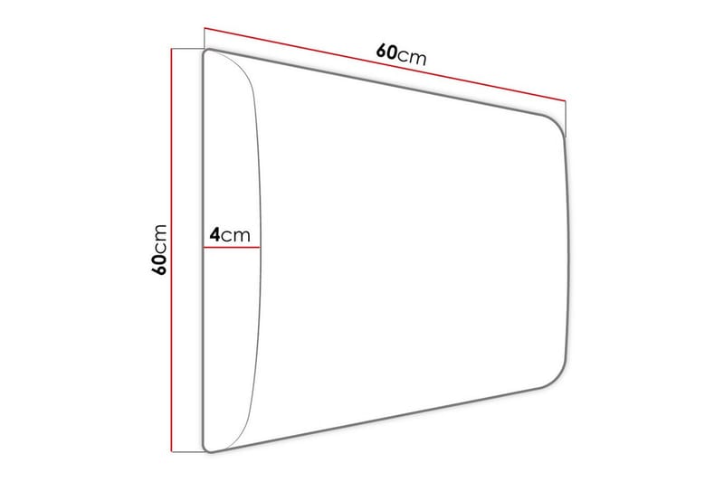 Zaratuz Väggpanel 60x60 cm Mörkbrun - Inredning & dekor - Väggdekor - Väggpanel