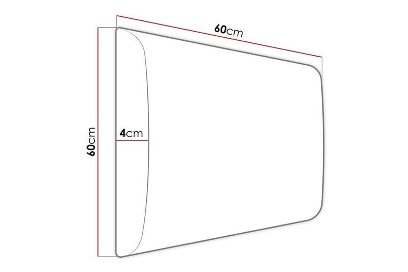 Zaratuz Väggpanel 60x60 cm Svart - Inredning & dekor - Väggdekor - Väggpanel