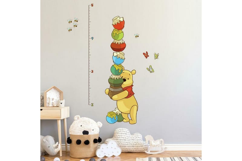 DISNEY Nalle Puh Limma&Ta Bort Väggklistermärke - Inredning & dekor - Väggdekor - Wallstickers