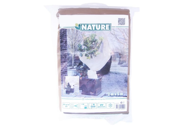 Nature Frostskydd för växter fleece 60 g/m² beige 2x5 m - Kök & hushåll - Klimatkontroll - Uppvärmning - Golvvärme - Värmekabel & frostskydd