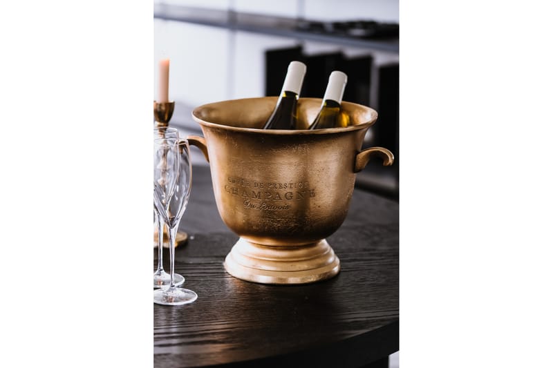 ANDHRA Cooler 30 cm Guld - Champagneskål & champagnehink - Bunkar & skålar