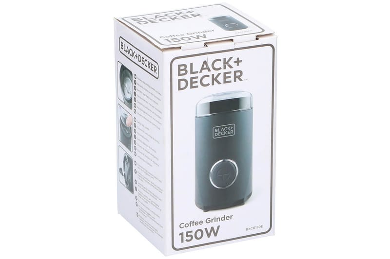 BLACK+DECKER Kaffekvarn 150W Svart - Övriga köksredskap