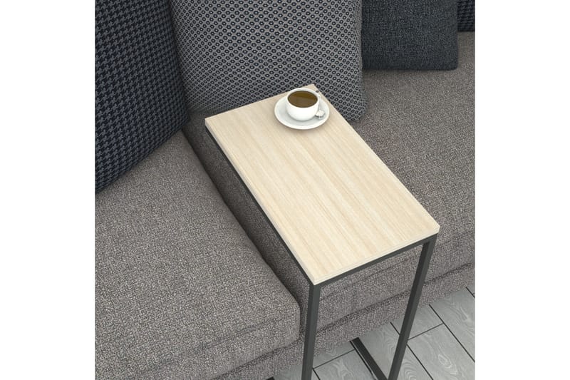 ARENNA Sidobord 46 cm Beige/Svart - Möbler - Bord