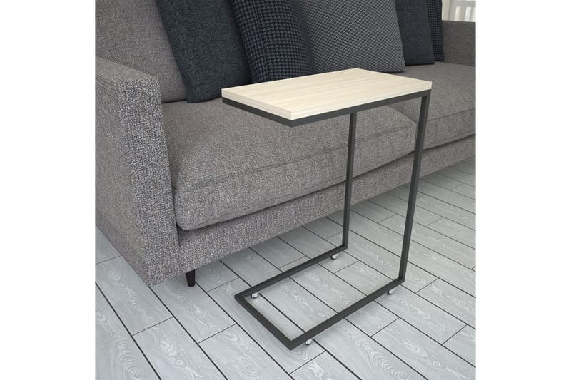 ARENNA Sidobord 46 cm Beige/Svart - Möbler - Bord