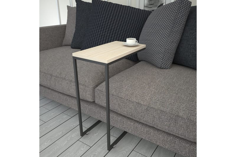 ARENNA Sidobord 46 cm Beige/Svart - Möbler - Bord