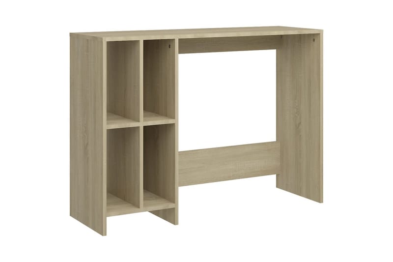 Datorbord sonoma-ek 102,5x35x75 cm spånskiva - Brun - Möbler - Bord