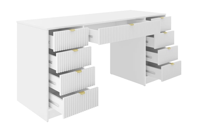 Gudelia Sminkbord 154 cm - Svart - Möbler - Bord